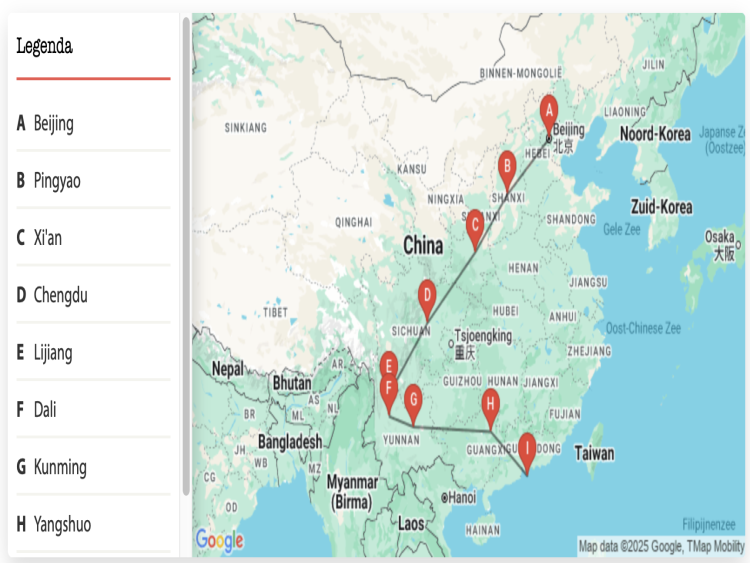 Singlereis China 22-daagse rondreis